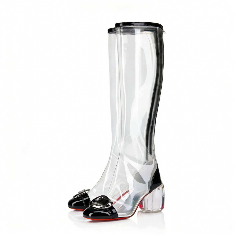 Leather Classic Strap - European AndAmerican Women's Sexy Crystal High