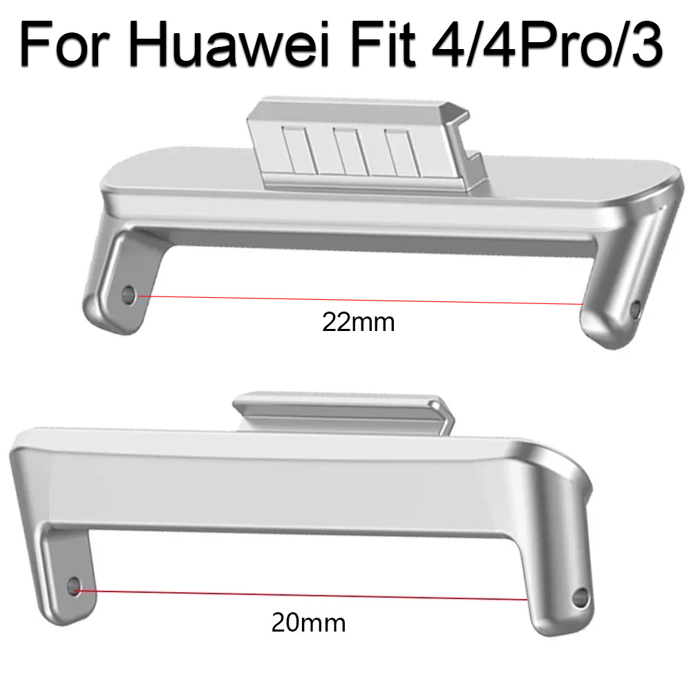 Watch Band Connector - 20mm 22mm 1Pair Adapter for Huawei
