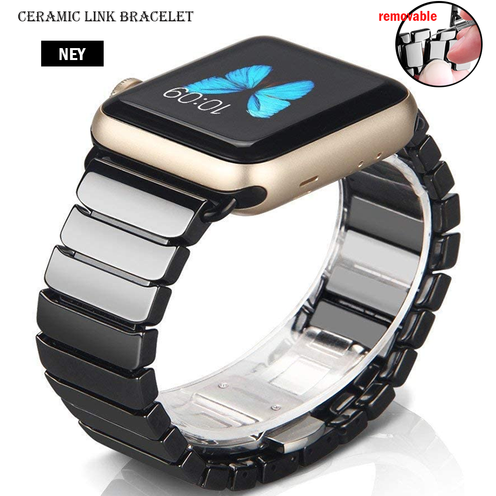 Ceramic Link Bracelet - Ceramic Link bracelet for Apple Watch