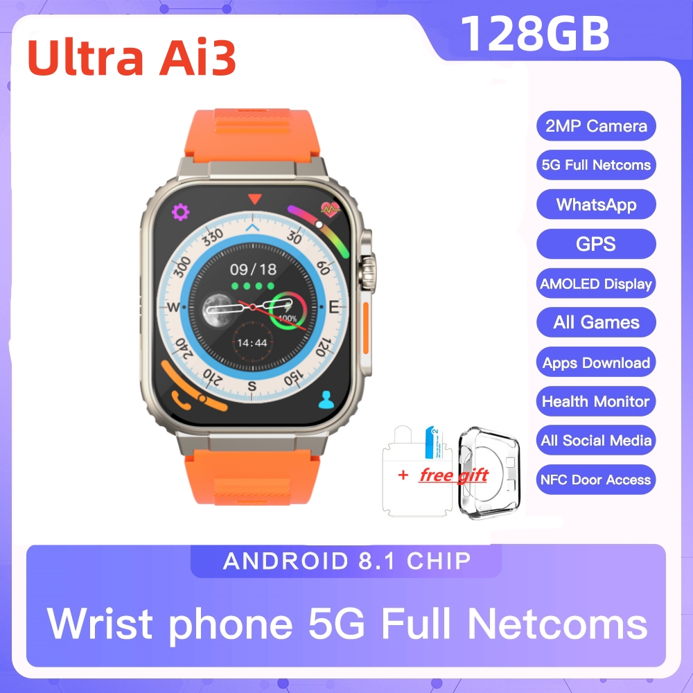 Smartwatch Id - 4G Full Netcoms Smart Watch for