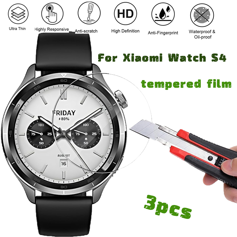 3PCS Tempered Glass Smartwatch – Xiaomi Smartwatch Accessories Bewertung und Preis