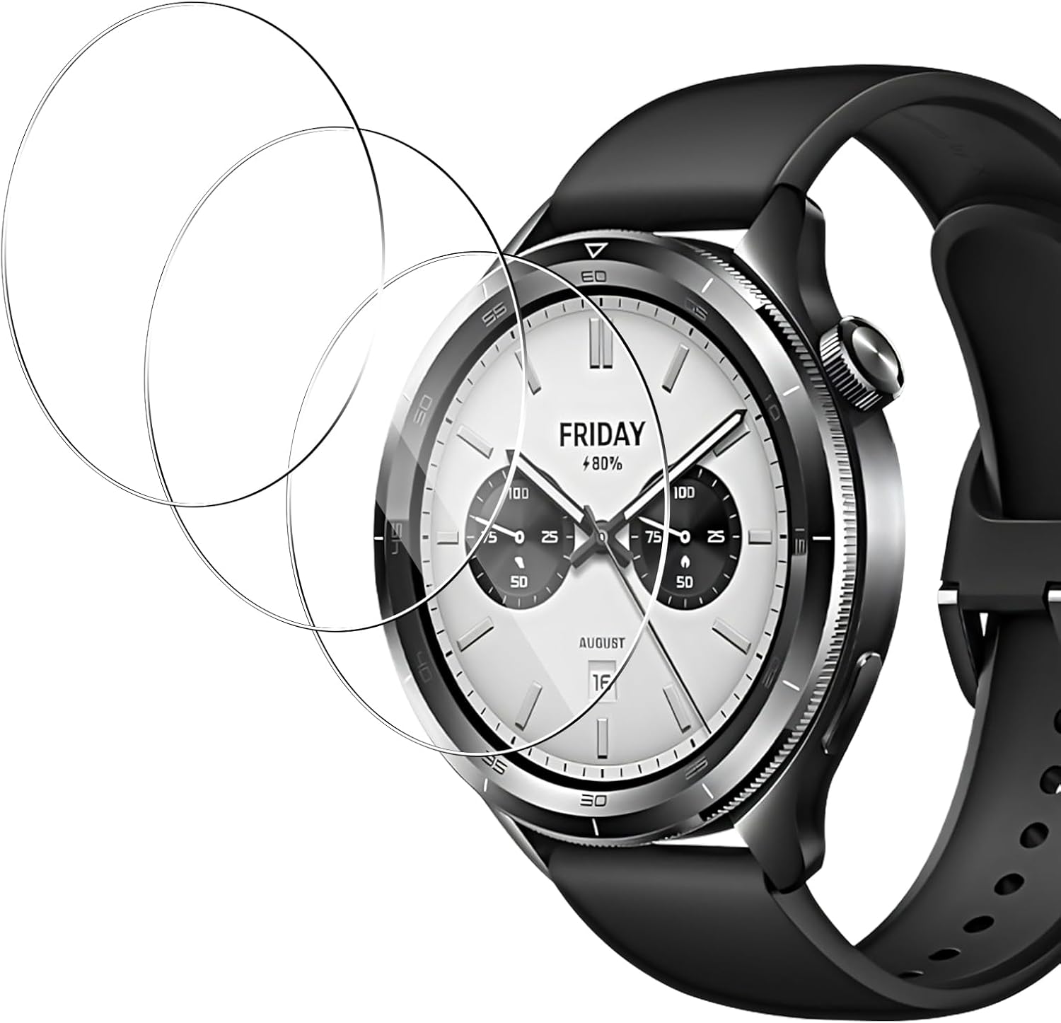 3PCS Tempered Glass Smartwatch – Xiaomi Smartwatch Accessories Bewertung und Preis
