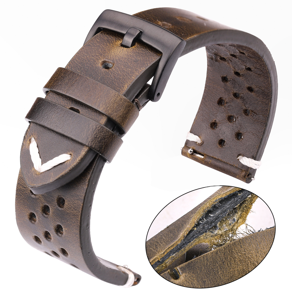 Breathable Genuine Leather Qui – Nylon Nato Strap Bewertung und Preis