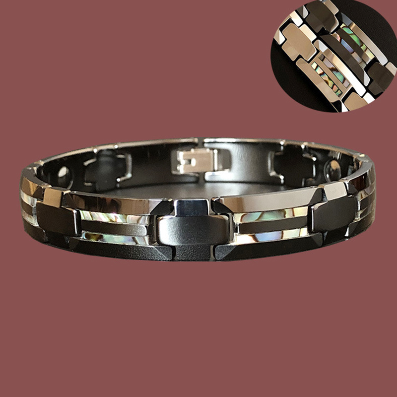 10mm Havey Punk Black Ceramic  – Ceramic Link Bracelet Bewertung und Preis