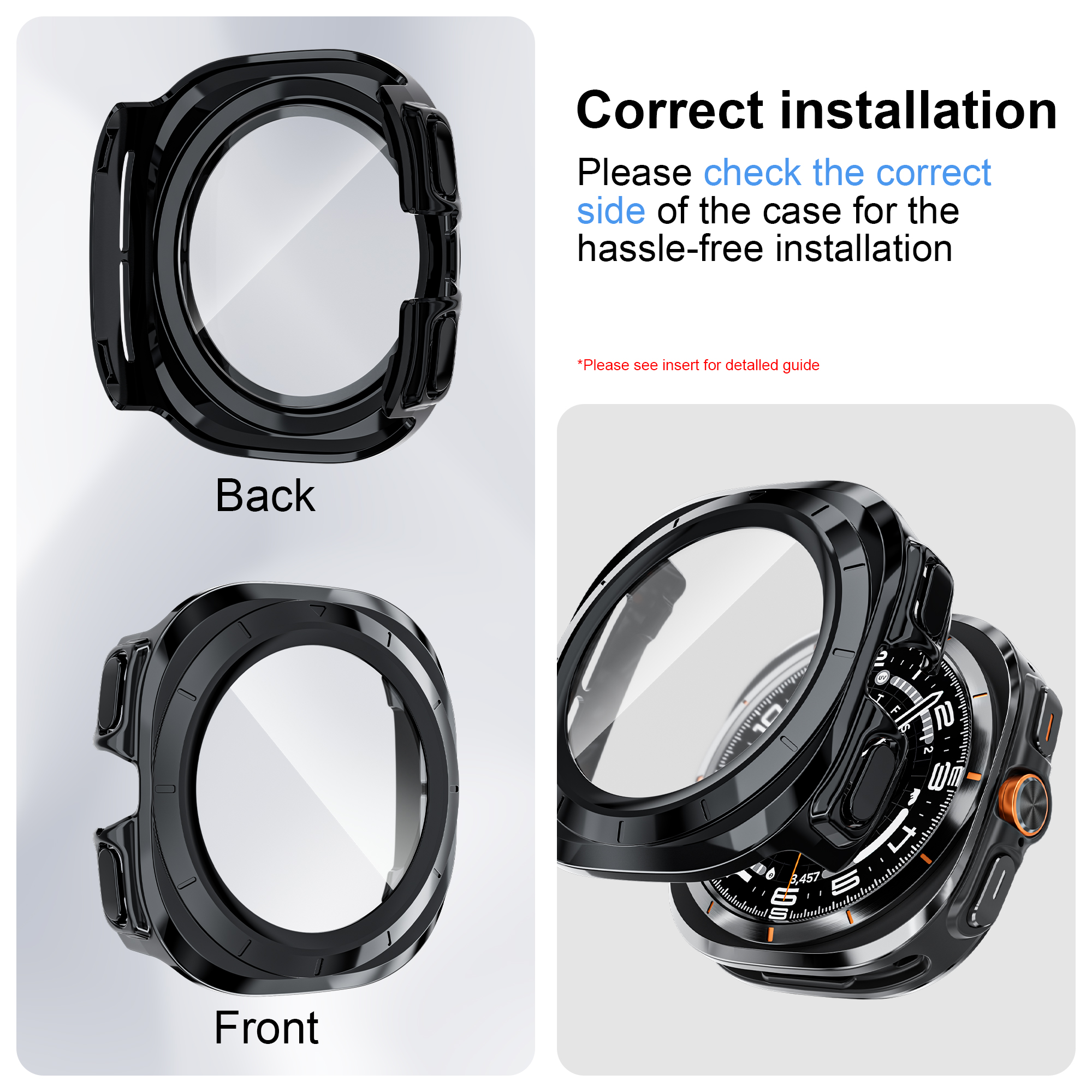 Case for Samsung Galaxy Watch  – Smartwatch Band Accessories Bewertung und Preis