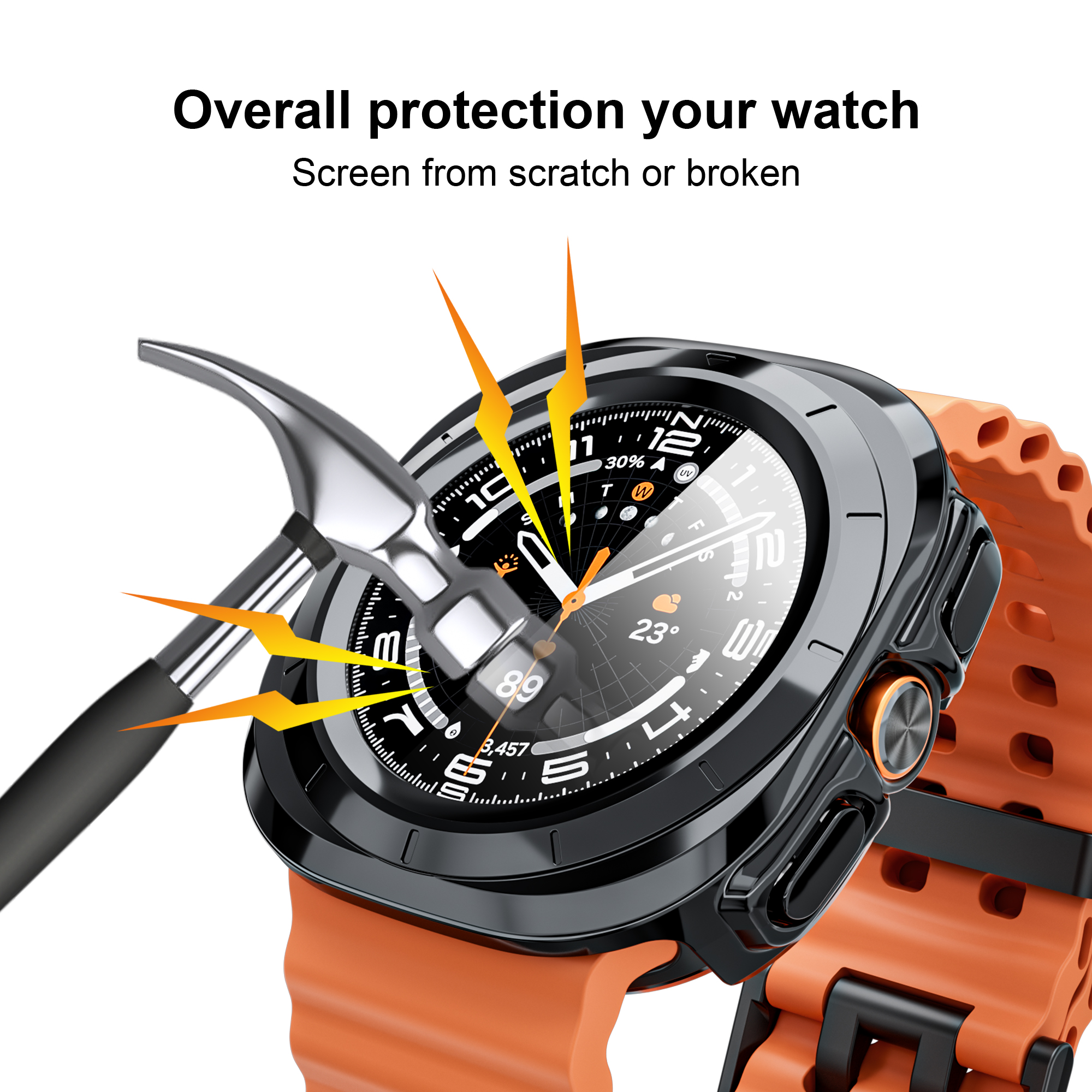 Case for Samsung Galaxy Watch  – Smartwatch Band Accessories Bewertung und Preis