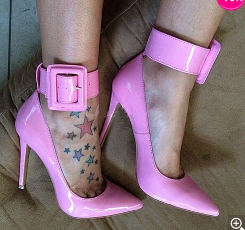 Ladies Charming Pink Patent Le – Leather Classic Strap Bewertung und Preis