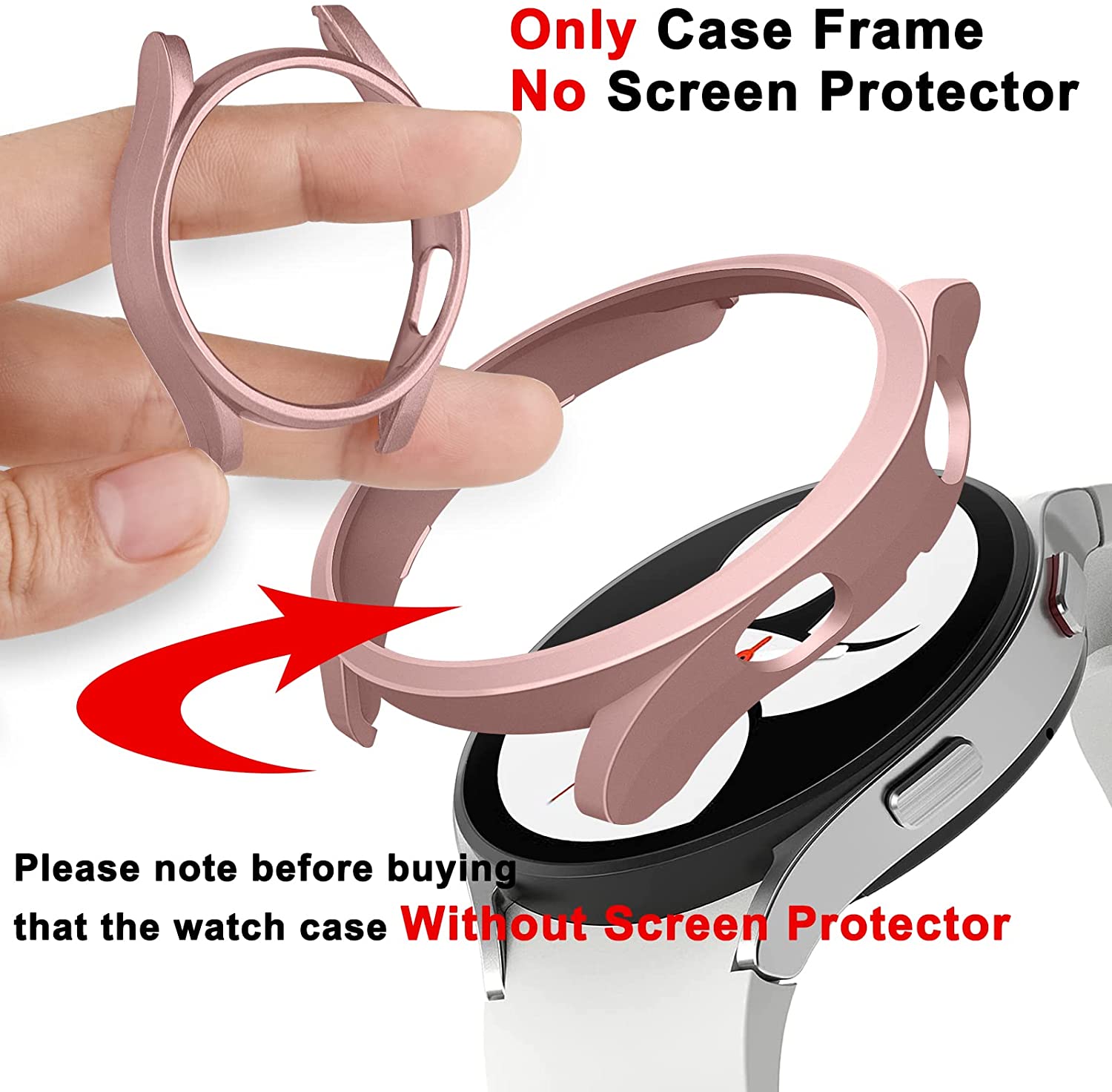 PC Case for Samsung Galaxy wat – Smartwatch Band Accessories Bewertung und Preis
