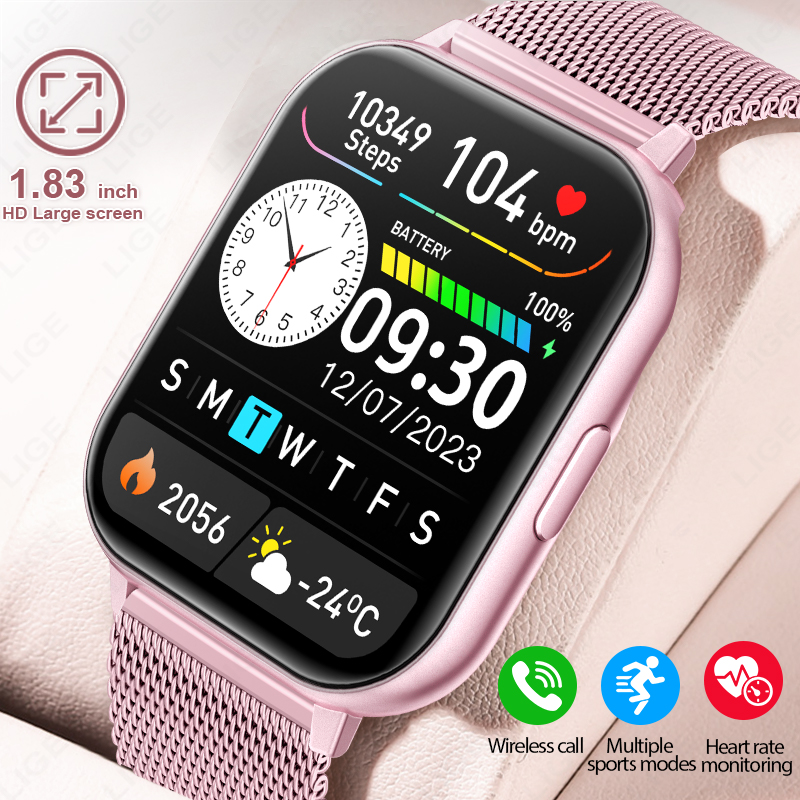 New 1.83‘’ HD Screen Fashion S – Smartwatch Custom Bewertung und Preis