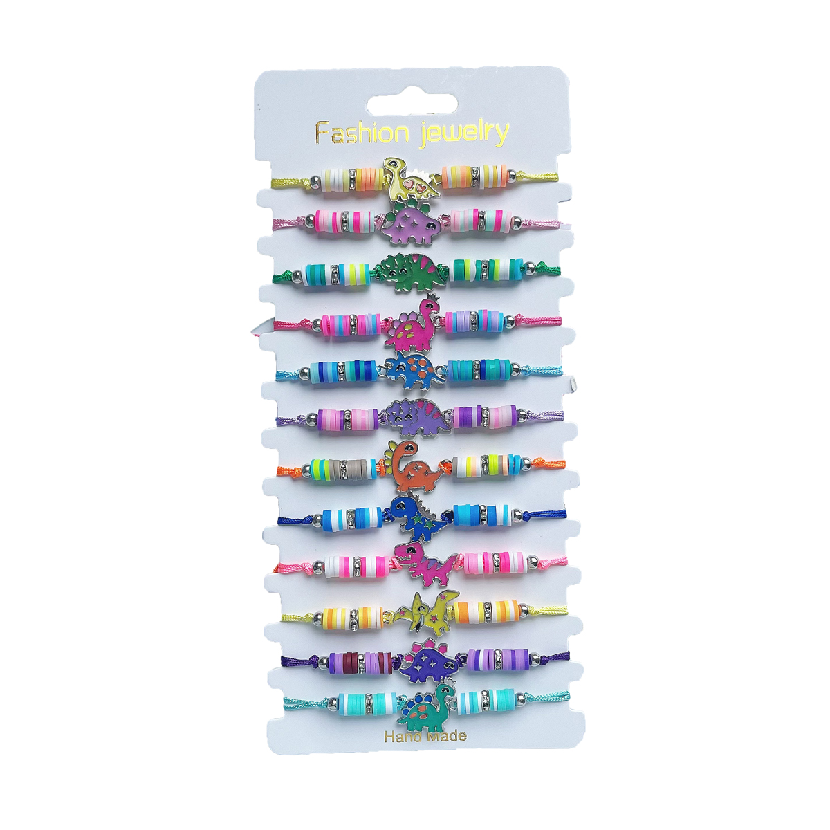 12Pcs Bohemian Style Colorful  – Ceramic Link Bracelet Bewertung und Preis