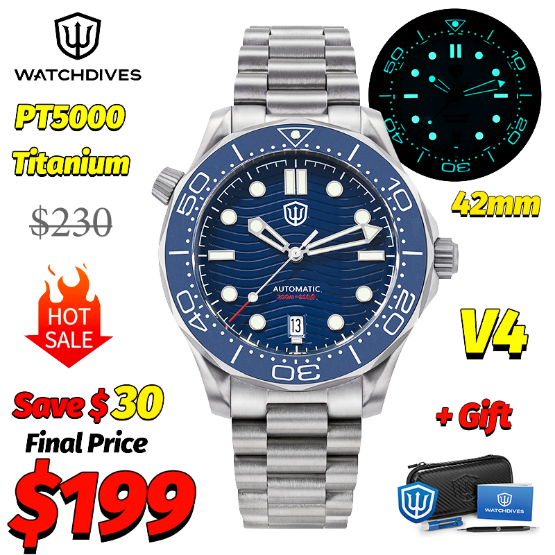 Watchdives WD007 V4 007 NTTD M – Accessories With Watch Bewertung und Preis