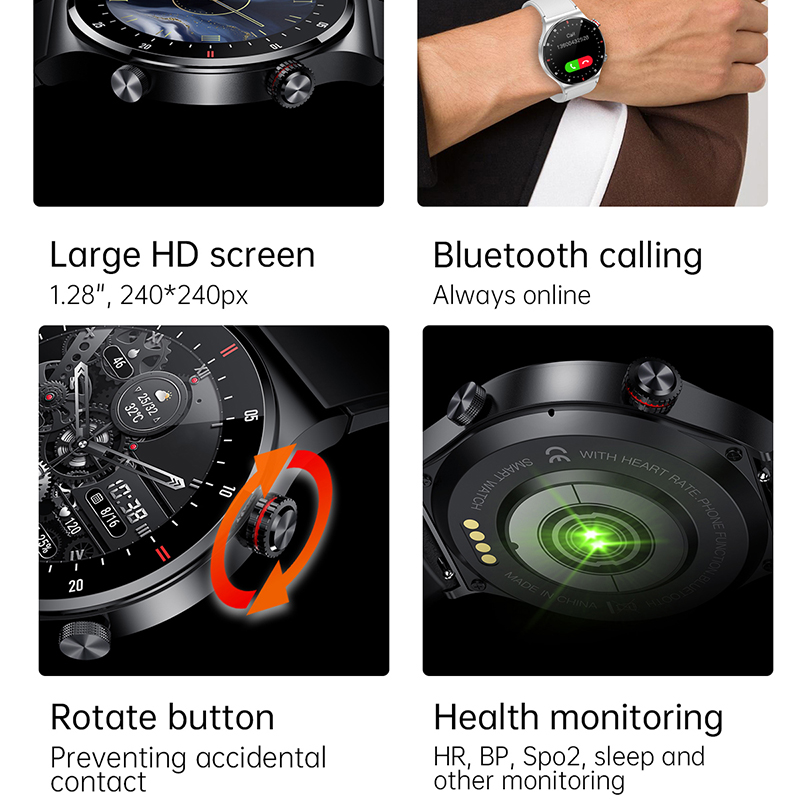 GPS ECG+PPG Bluetooth Call Sma – Smartwatch Custom Bewertung und Preis