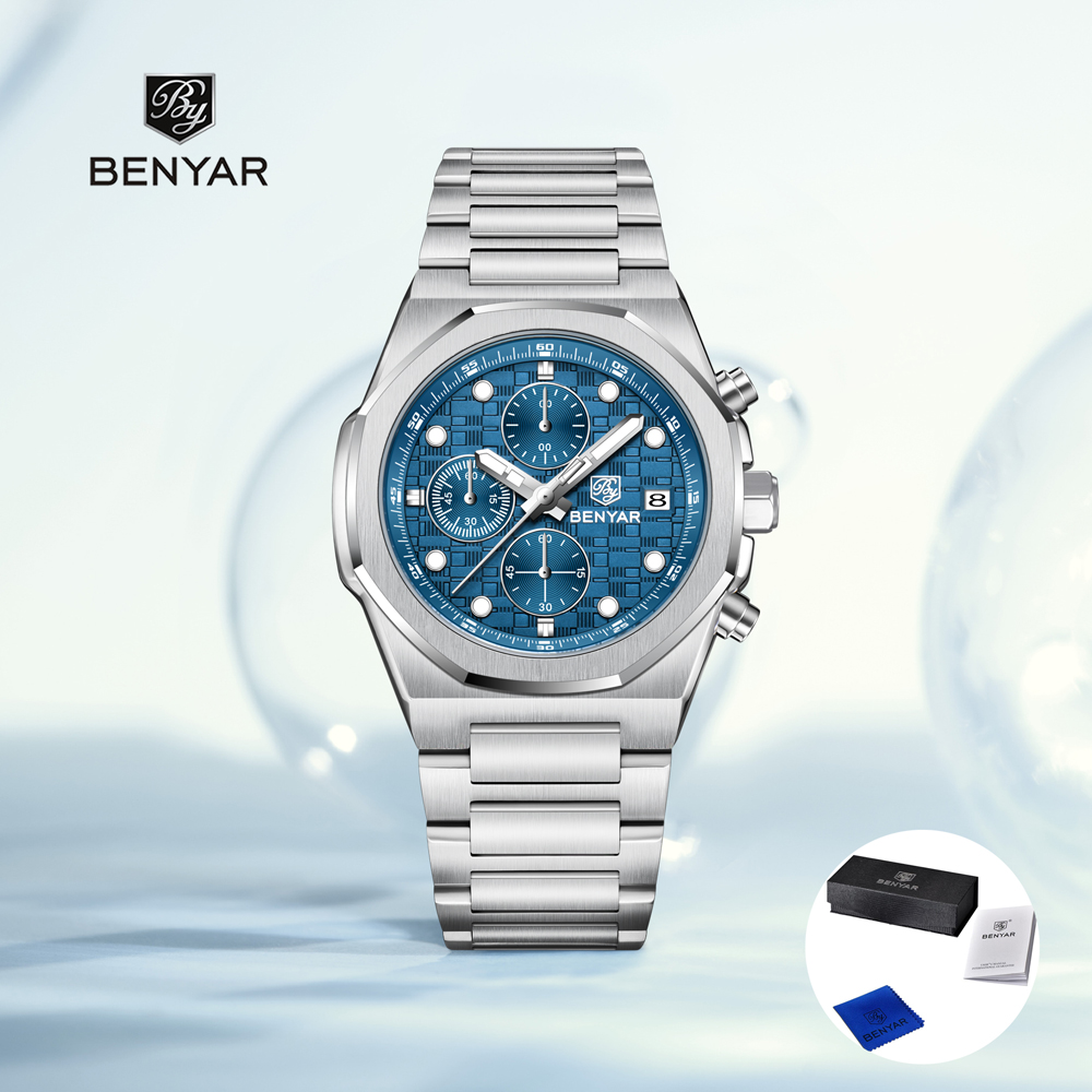 2025 New BENYAR Men's Watches  – Accessories With Watch Bewertung und Preis