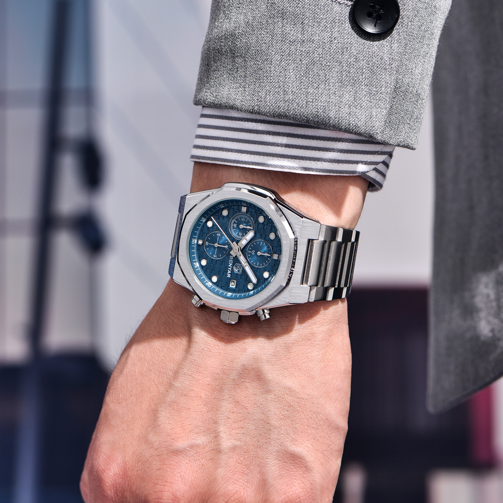 2025 New BENYAR Men's Watches  – Accessories With Watch Bewertung und Preis
