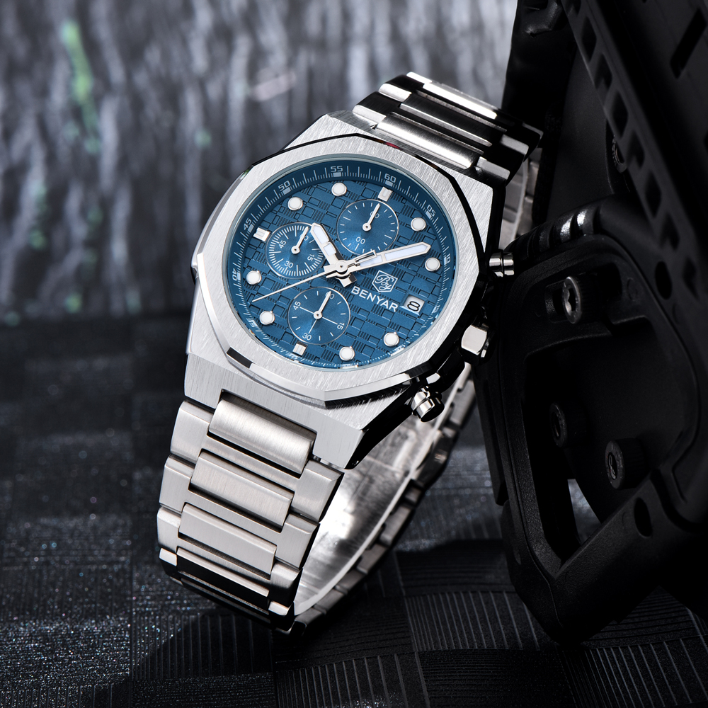2025 New BENYAR Men's Watches  – Accessories With Watch Bewertung und Preis