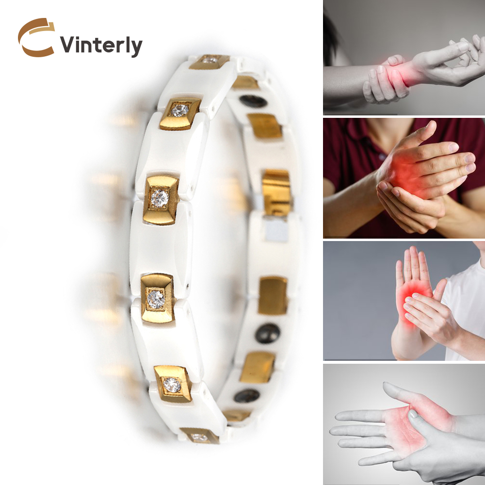 Vinterly Bracelets for Women C – Ceramic Link Bracelet Bewertung und Preis