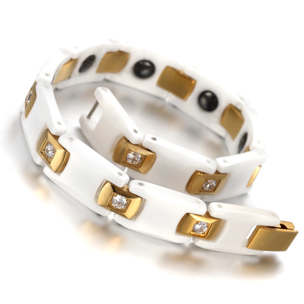 Vinterly Bracelets for Women C – Ceramic Link Bracelet Bewertung und Preis