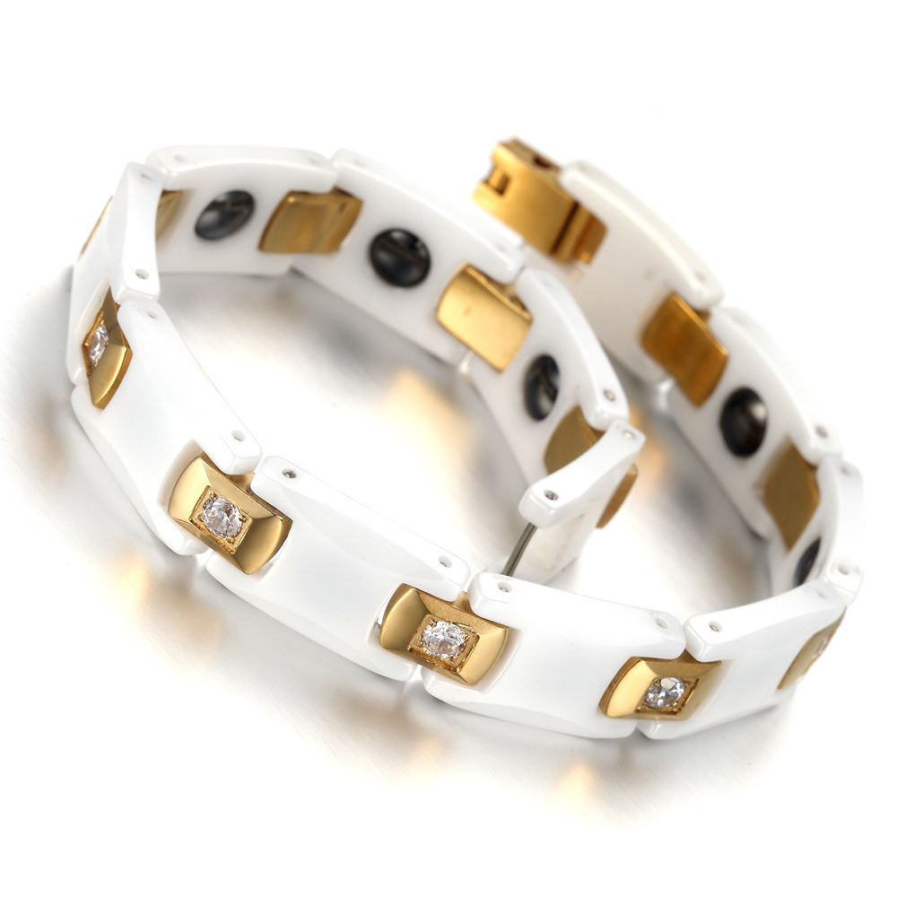 Vinterly Bracelets for Women C – Ceramic Link Bracelet Bewertung und Preis