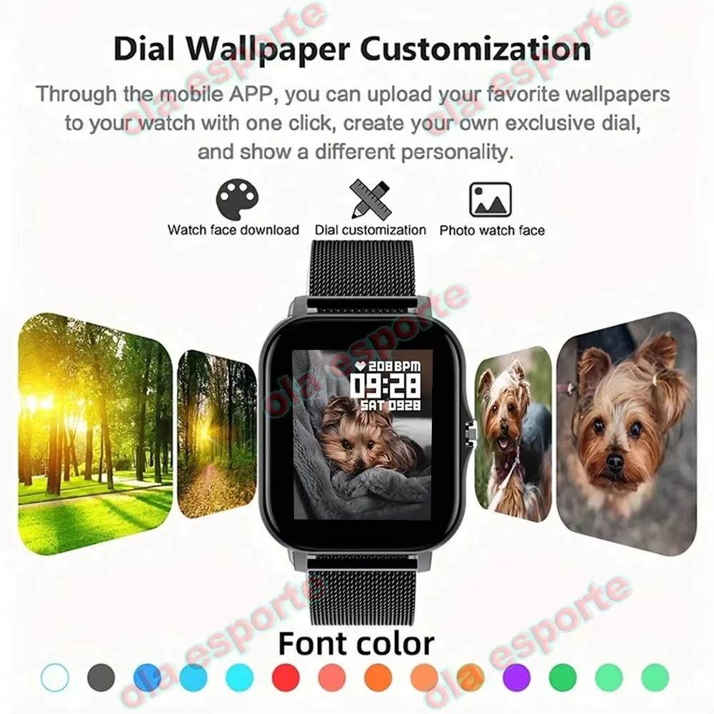 New Smartwatch 1.83'' HD Scree – Smartwatch Id Bewertung und Preis