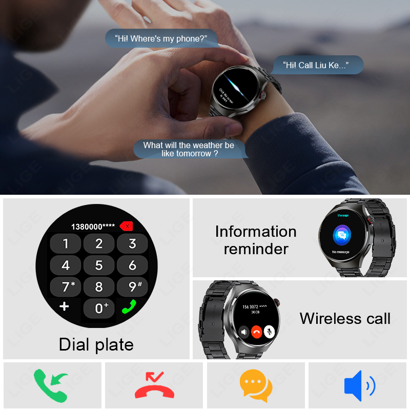 1.52 inch Smart Watch Men Cust – Smartwatch Custom Bewertung und Preis