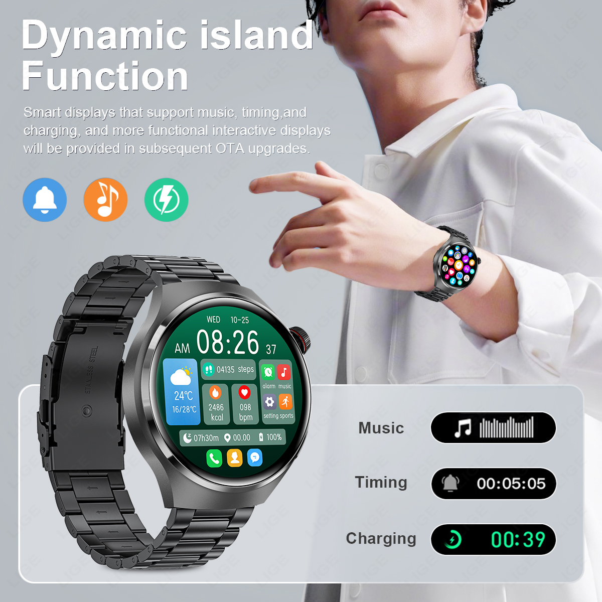 1.52 inch Smart Watch Men Cust – Smartwatch Custom Bewertung und Preis