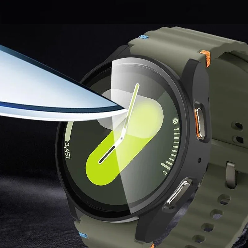 Tempered Glass+Case for Samsun – Accessories For Galaxy Watch 5 Bewertung und Preis