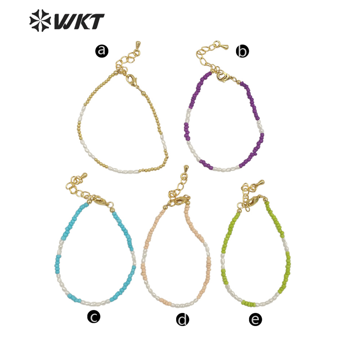 WT-MPB079 Women Elegant Tiny 2 – Ceramic Link Bracelet Bewertung und Preis