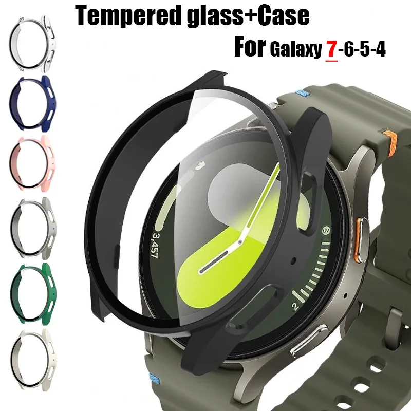 Tempered Glass+Case for Samsun – Accessories For Galaxy Watch 5 Bewertung und Preis