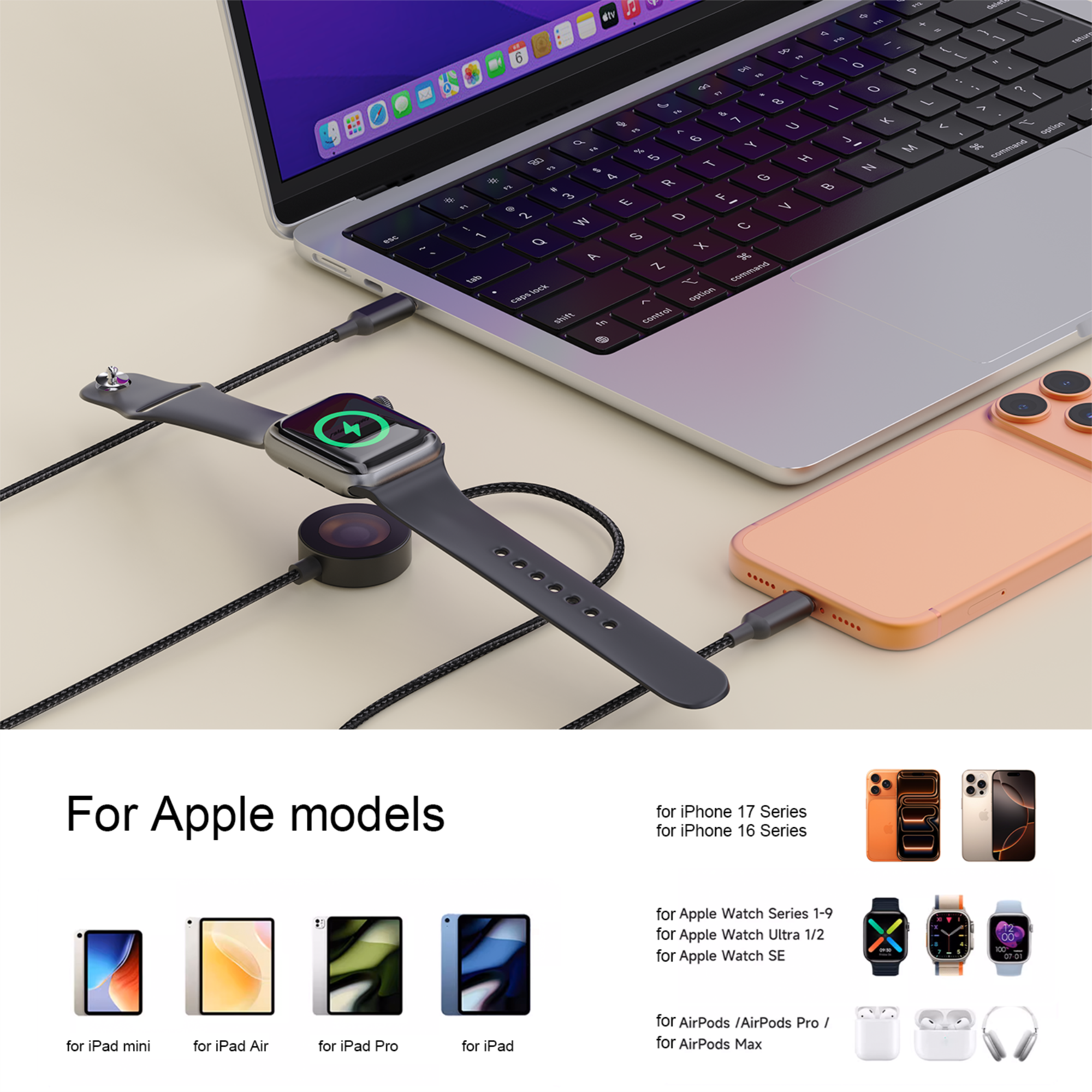 Bonola 2 in 1 Fast Watch Charg – Wireless Charger Watch Bewertung und Preis