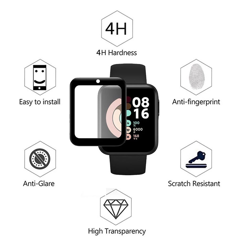 2 Pcs Tempered Glass for Redmi – Xiaomi Smartwatch Accessories Bewertung und Preis