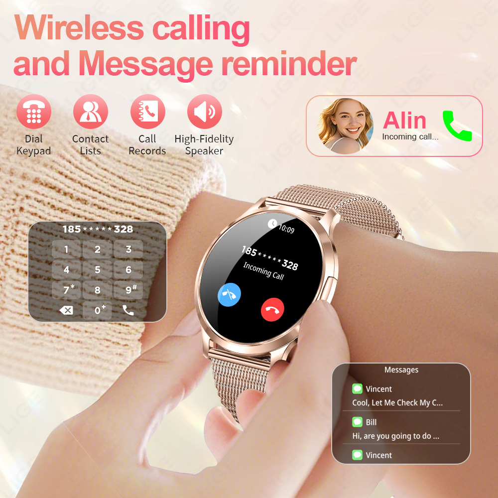 LIGE 2026 New Smart Watch Wome – Smartwatch Custom Bewertung und Preis