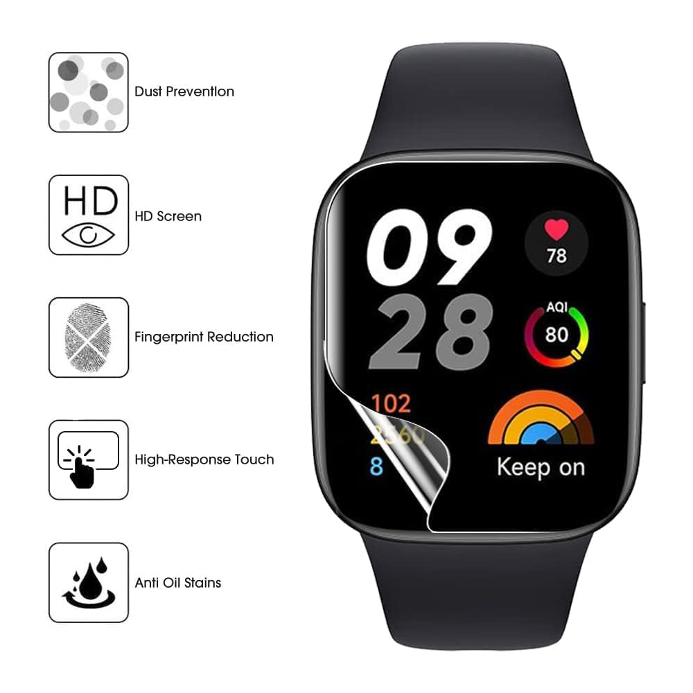 3/6pcs Hydrogel Protective Fil – Watch Face Protector Bewertung und Preis