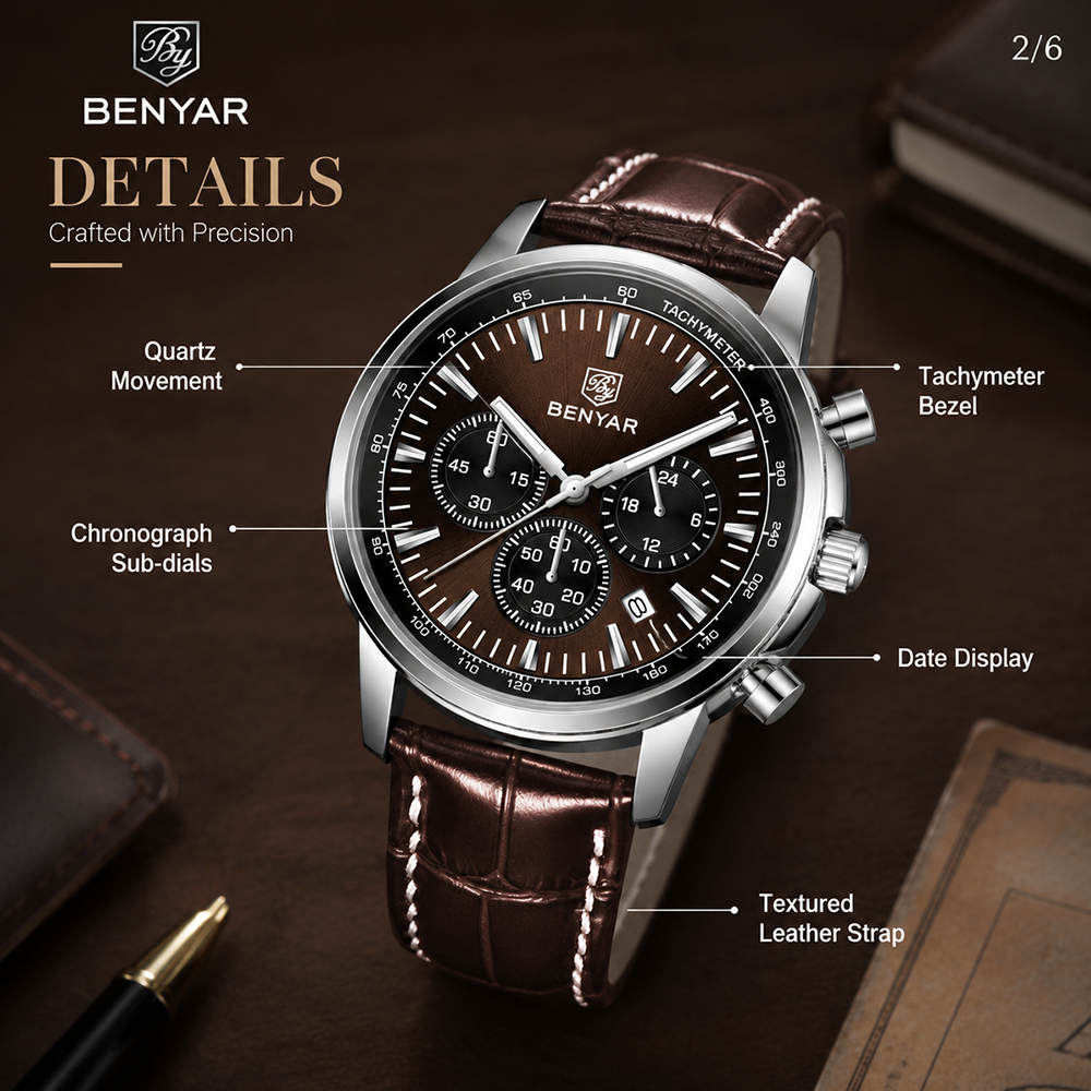 BENYAR Top brand multifunction – Accessories With Watch Bewertung und Preis