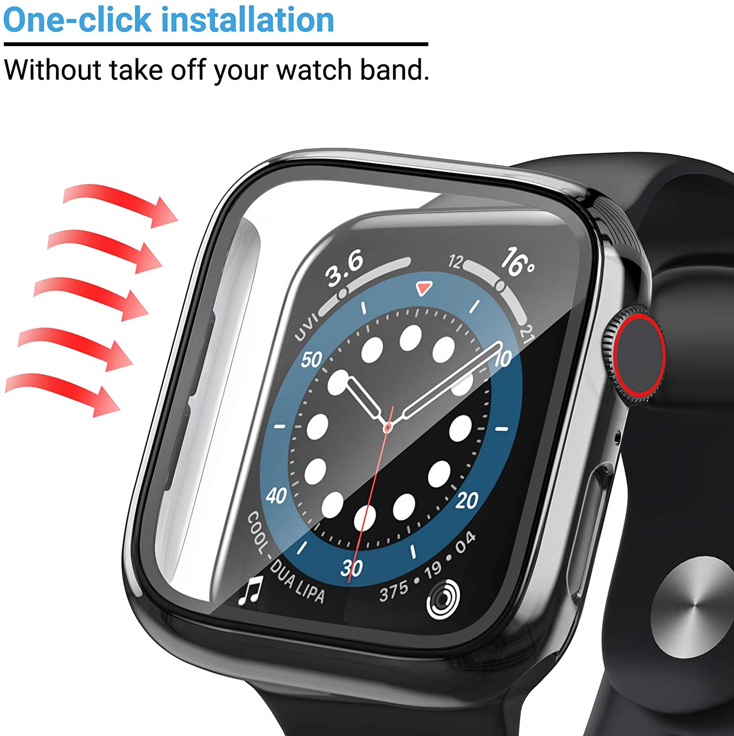 Glass+cover For Apple Watch Ca – Smartwatch Band Accessories Bewertung und Preis