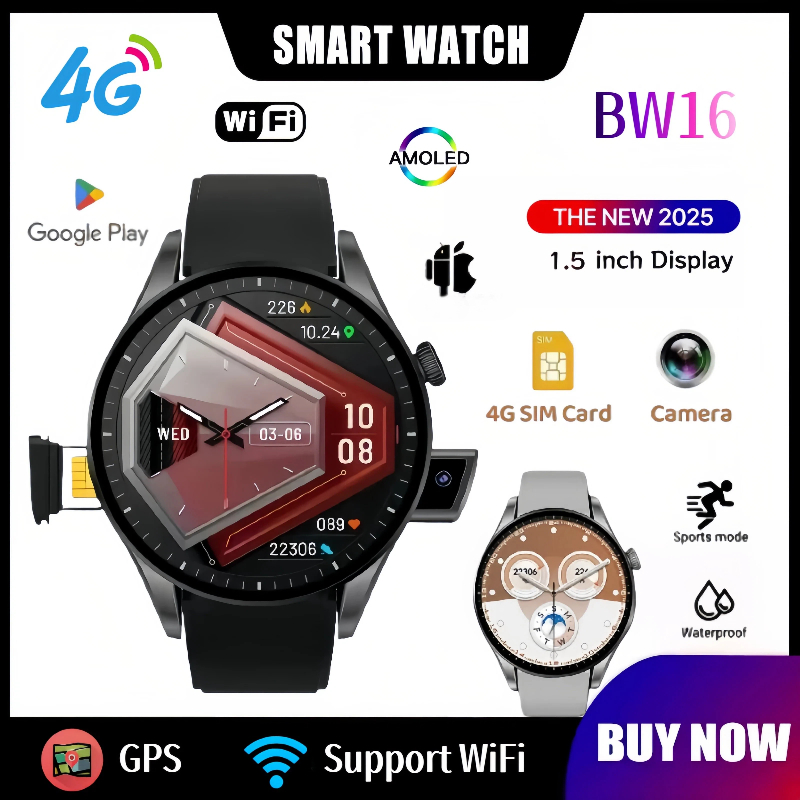 New 4G Smartwatch BW16: WiFi | – Smartwatch Id Bewertung und Preis