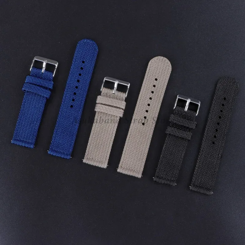18 20 22 24mm Nylon Canvas Str – Nylon Nato Strap Bewertung und Preis