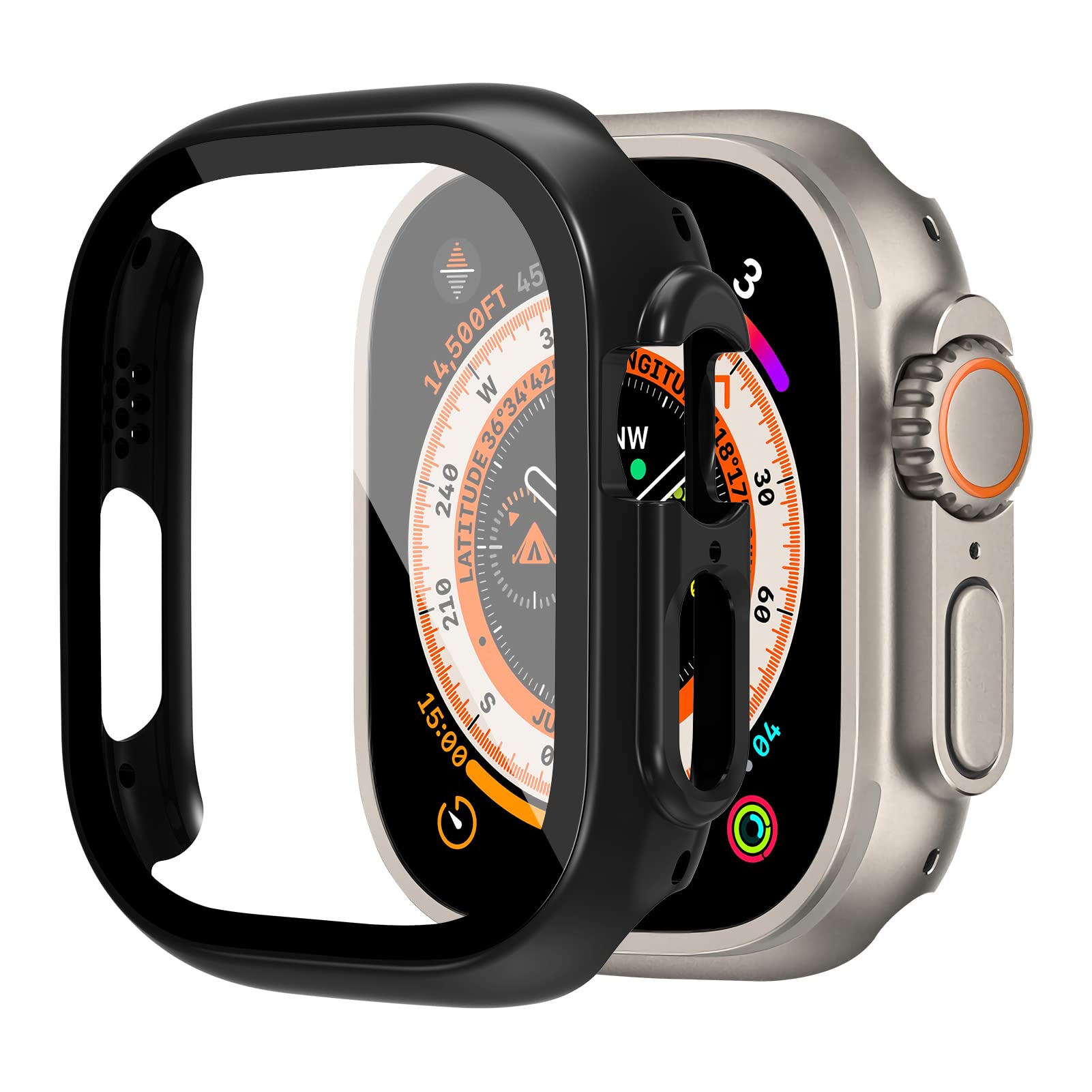 Glass+case For Apple Watch Ult – Smartwatch Band Accessories Bewertung und Preis
