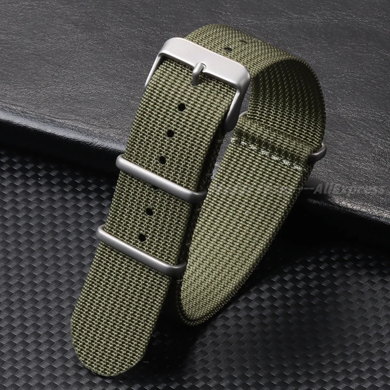 Ribbed Nylon Watch Strap 18mm  – Nylon Nato Strap Bewertung und Preis