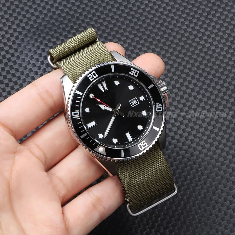 Ribbed Nylon Watch Strap 18mm  – Nylon Nato Strap Bewertung und Preis