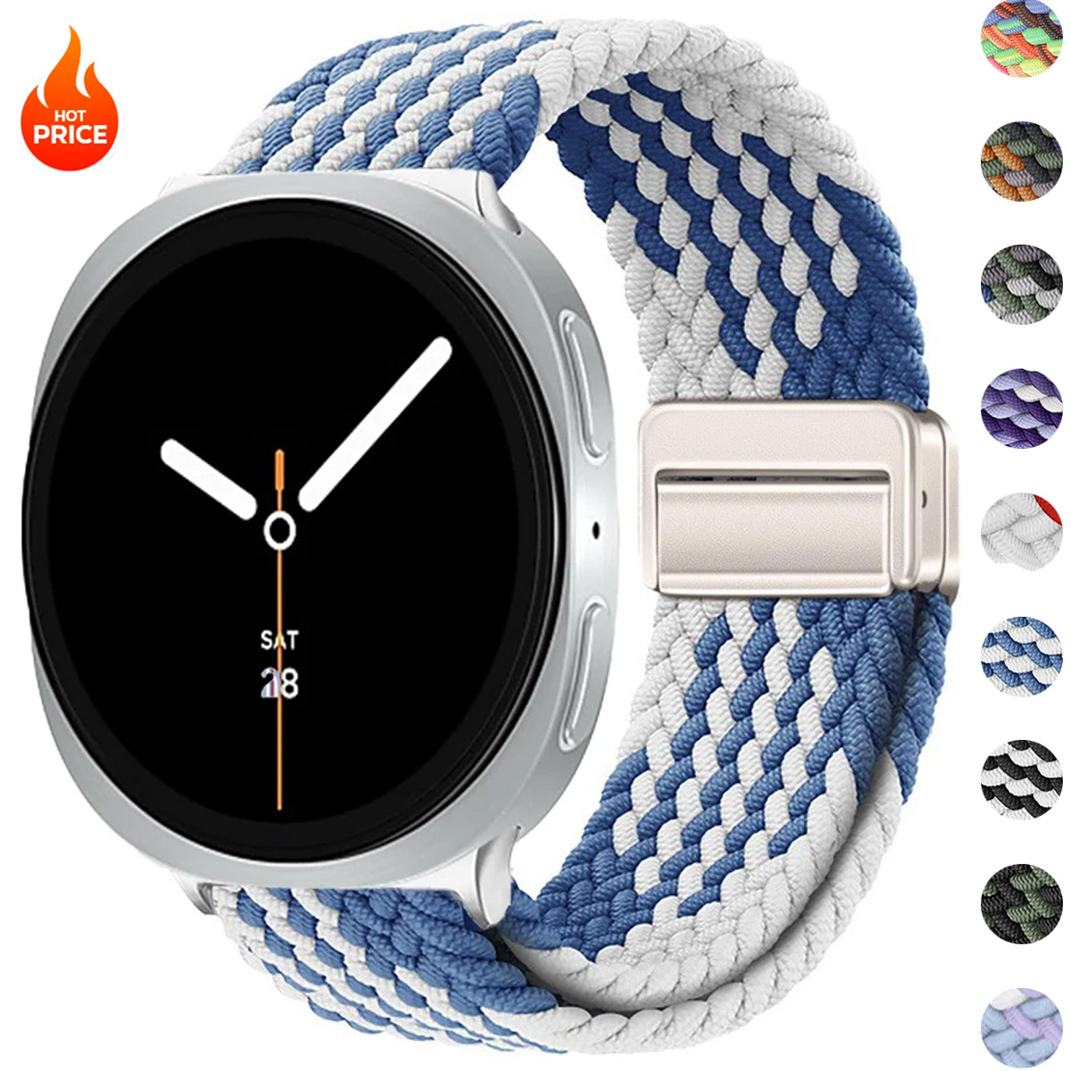Magnetic Nylon Strap for Samsu – Solo Loop Strap Bewertung und Preis