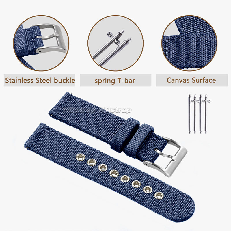 Nylon Strap 18mm 20mm 22mm Ban – Nylon Nato Strap Bewertung und Preis