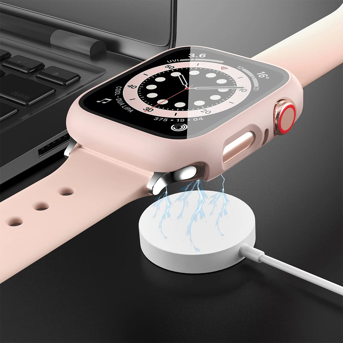 Tempered Glass+Cover For Apple – Xiaomi Smartwatch Accessories Bewertung und Preis