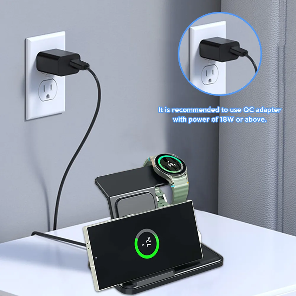 3 IN 1 Wireless Charger Statio – Wireless Charger Watch Bewertung und Preis