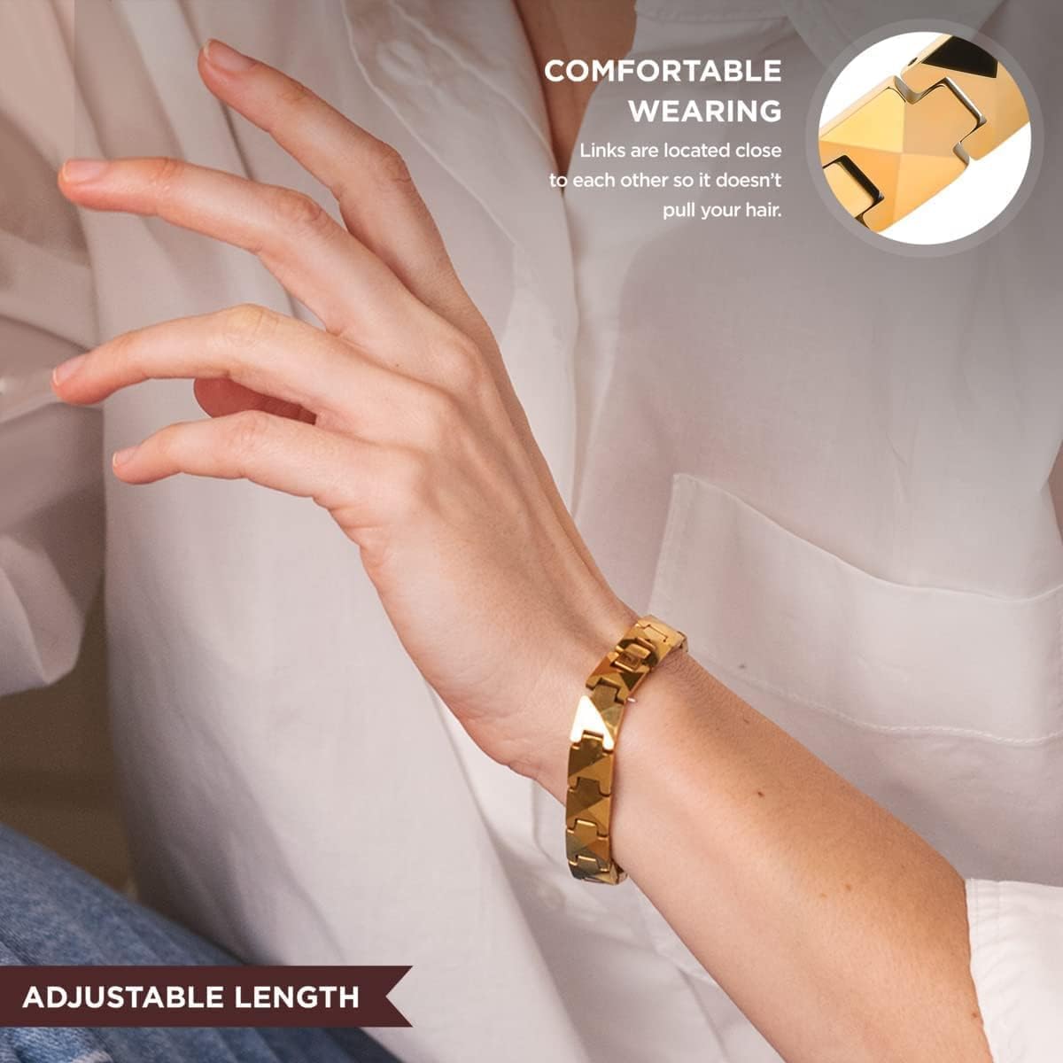 ARADOO Premium Ceramic Bracele – Ceramic Link Bracelet Bewertung und Preis