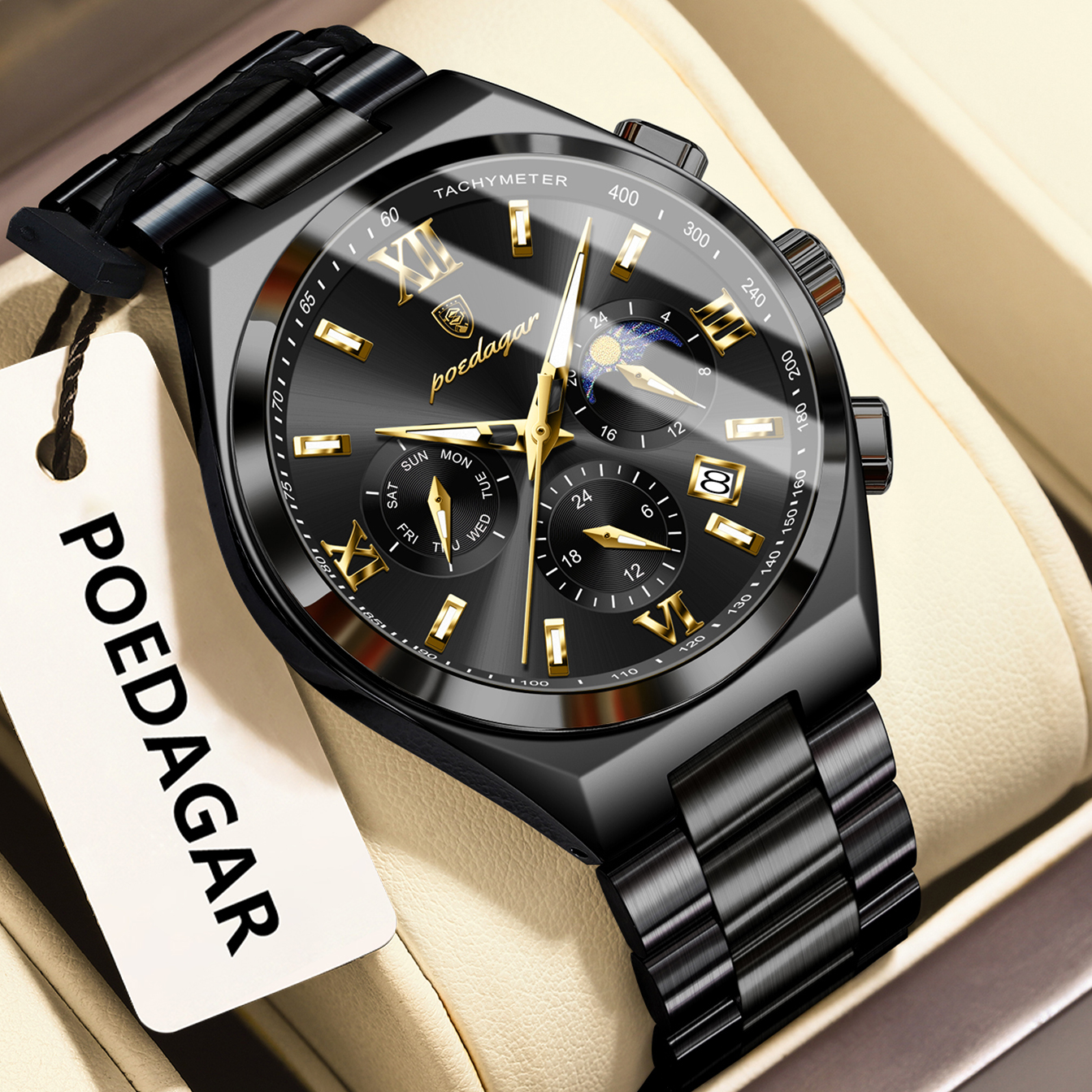 POEDAGAR Fashion Luxury Man Wr – Smartwatch Nexus Bewertung und Preis