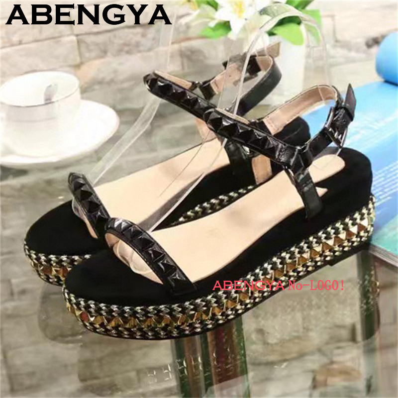 Classic Fashion Thick Sole Pla – Leather Classic Strap Bewertung und Preis