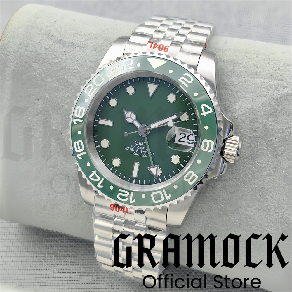 Gramock 40mm Men‘s NH34 Mechan – Ceramic Link Bracelet Bewertung und Preis