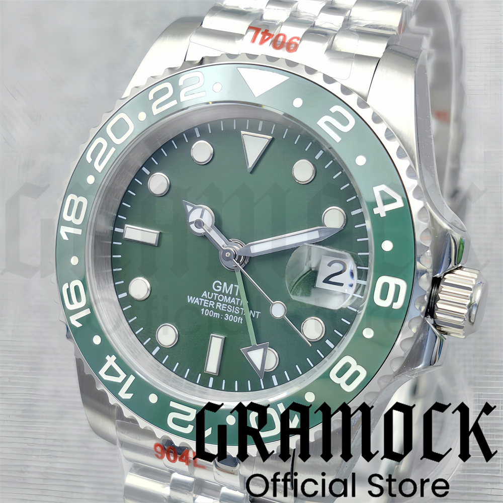 Gramock 40mm Men‘s NH34 Mechan – Ceramic Link Bracelet Bewertung und Preis