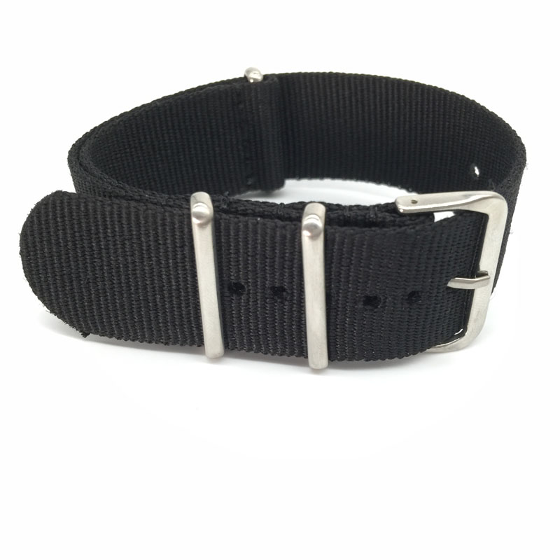Black Nylon Strap for 16mm 18m – Nylon Nato Strap Bewertung und Preis
