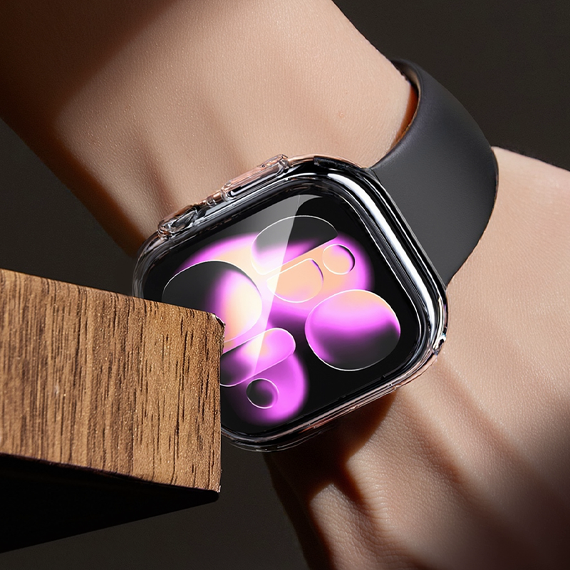 Tempered Glass+Cover For Apple – Smartwatch Band Accessories Bewertung und Preis